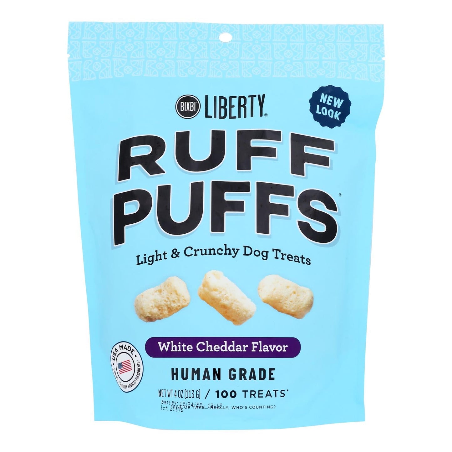 Bixbi Ruff Puffs White Cheddar (32 Oz)