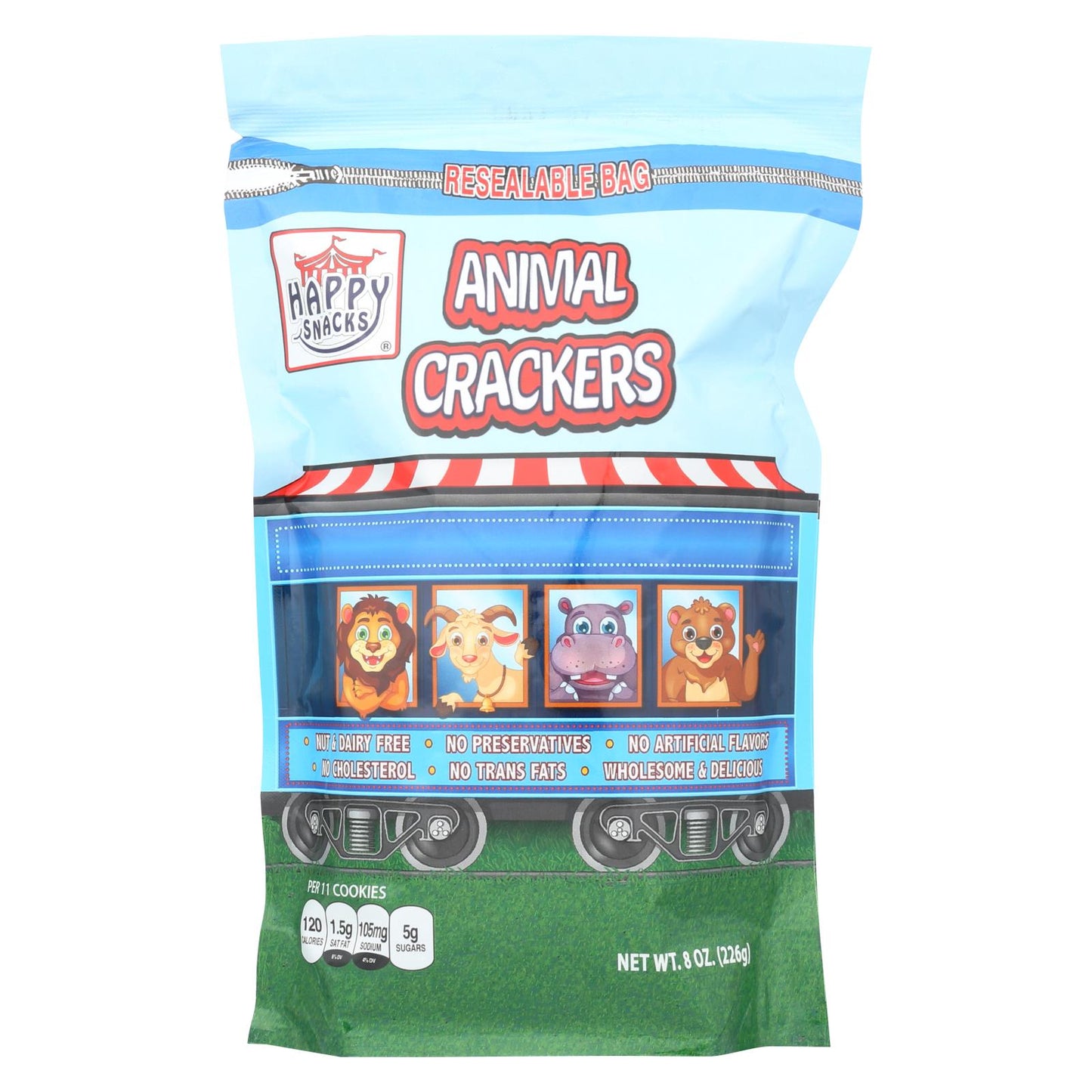 Happy Snacks Circus Animal Crackers (Pack of 6 - 8 Oz.)