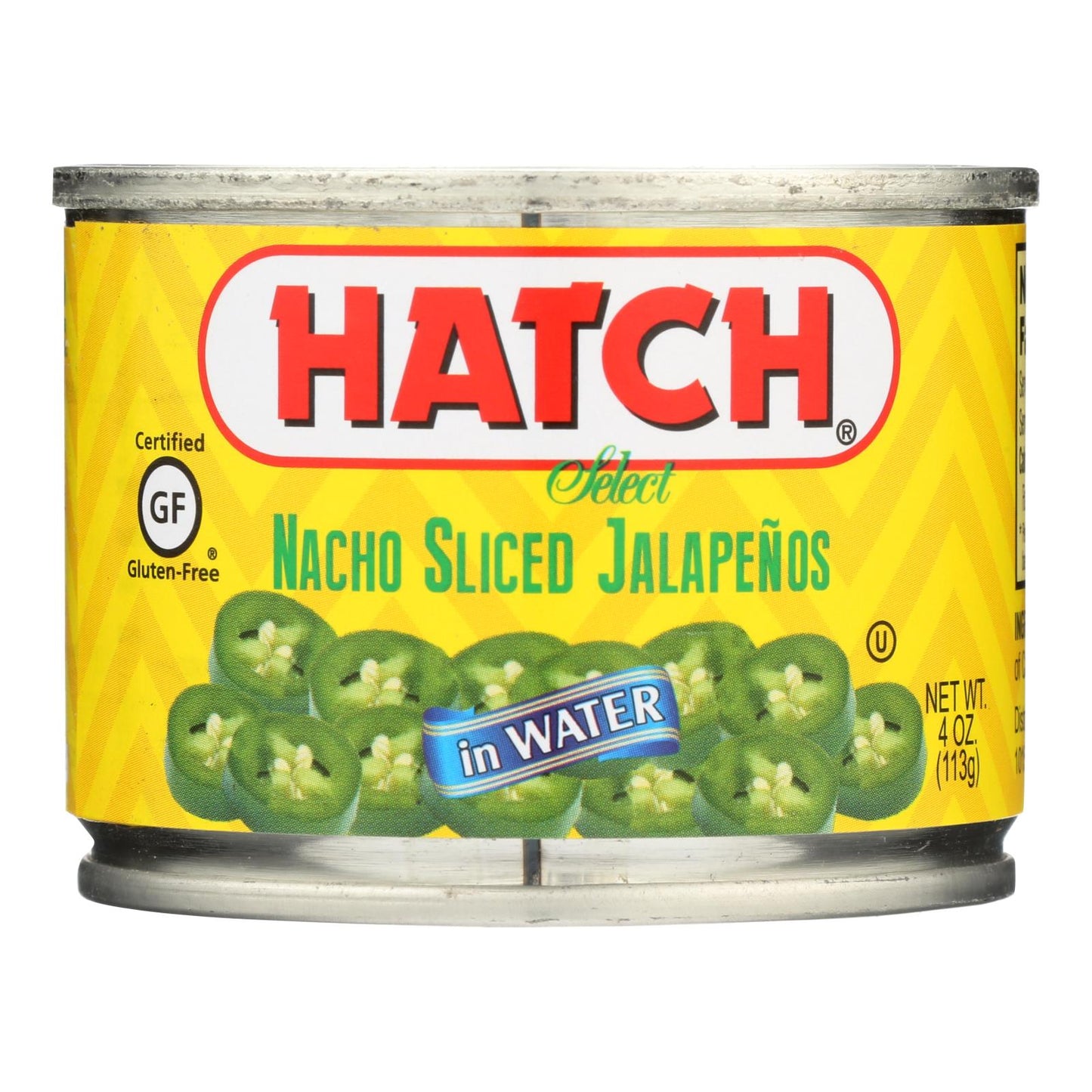 Hatch Chili Nacho Sliced Jalapenos Case of 12 4 Oz