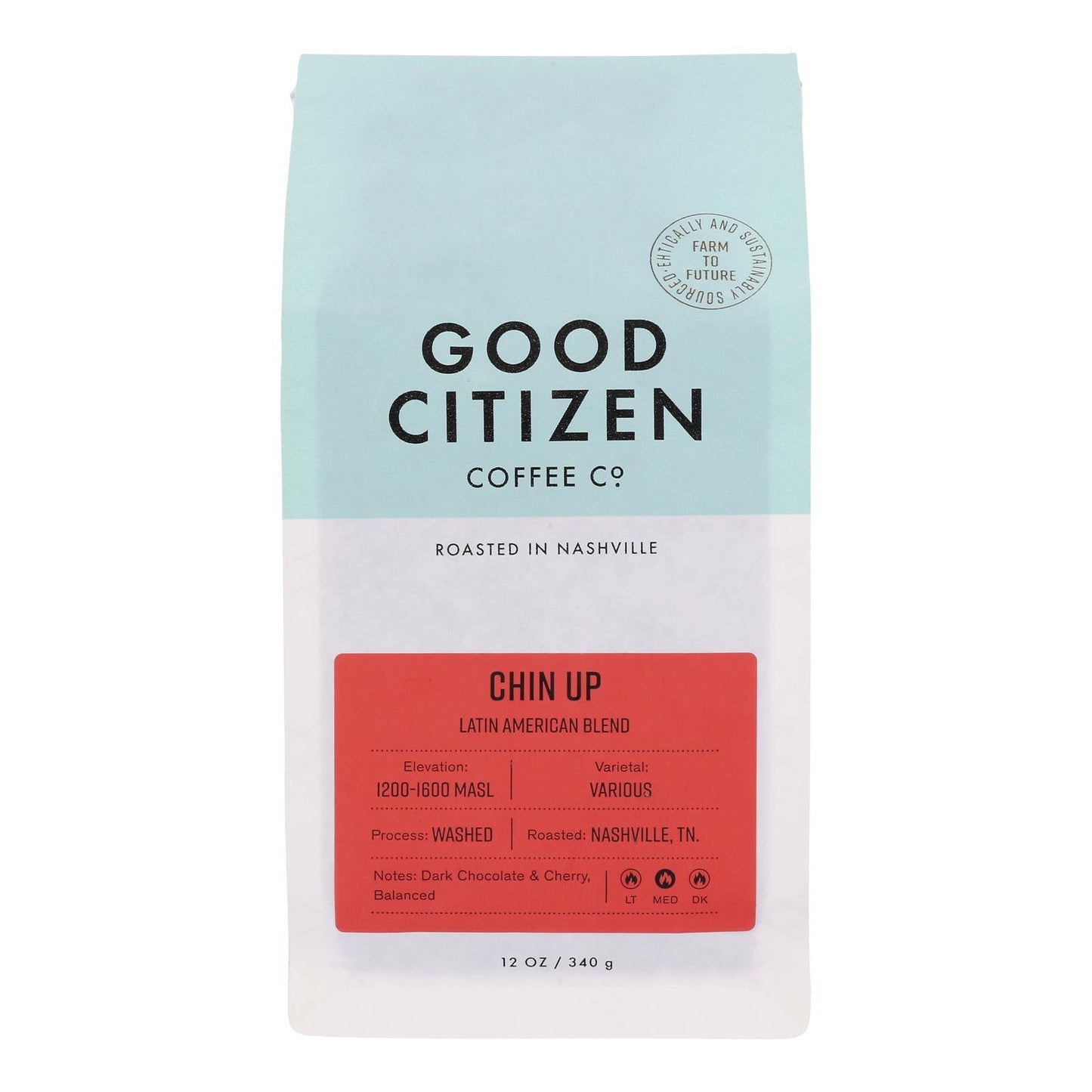 Good Citizen Coffee Co. - Medium Roasted Chin Up - Pack Of 6 (12 Oz)