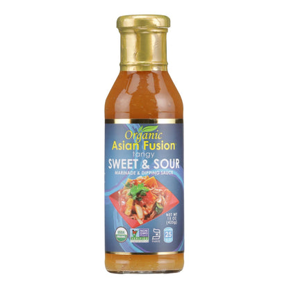 Sweet n Sour Asian Fusion Sauce - Pack of 6, 15 Fl Oz