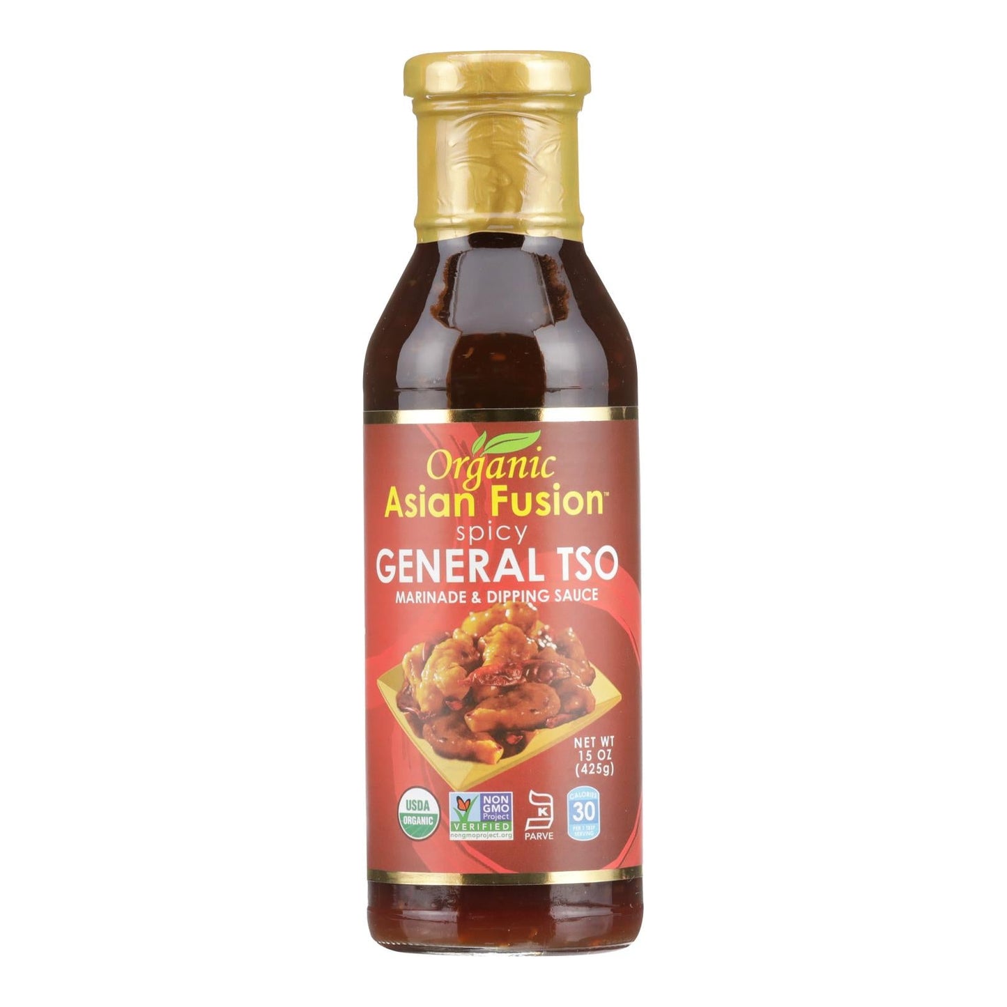 General Tso's Asian Fusion Sauce, 6 Pack x 15 Fl Oz Bottles