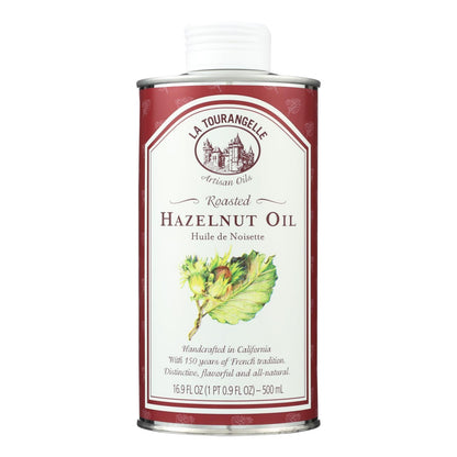 La Tourangelle Roasted Hazelnut Oil, 500 mL (Pack of 6)