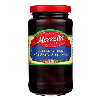 Mezzetta Pitted Greek Kalamata Olives (Pack of 6) - 5.75 Oz