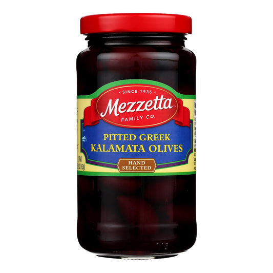 Mezzetta Pitted Greek Kalamata Olives (Pack of 6) - 5.75 Oz