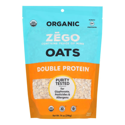 Zego Double Protein Oats (Pack of 5-14oz)