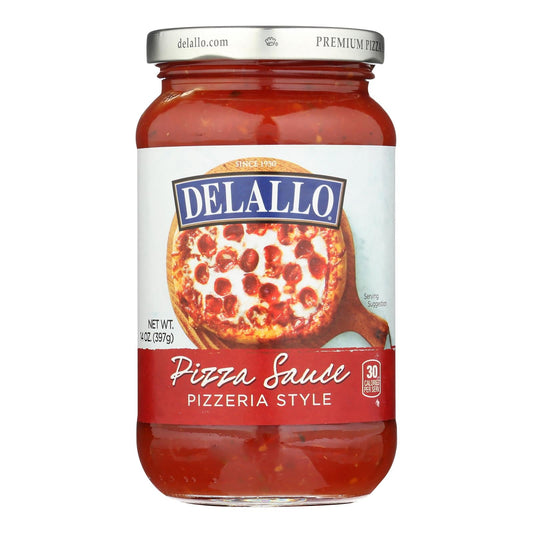 Delallo Fancy Pizza Sauce (Pack of 12) 14 Fl Oz