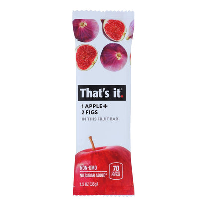 That's It Apple & Fig Fruit Bar - 1.2 Oz - Pack of 12
