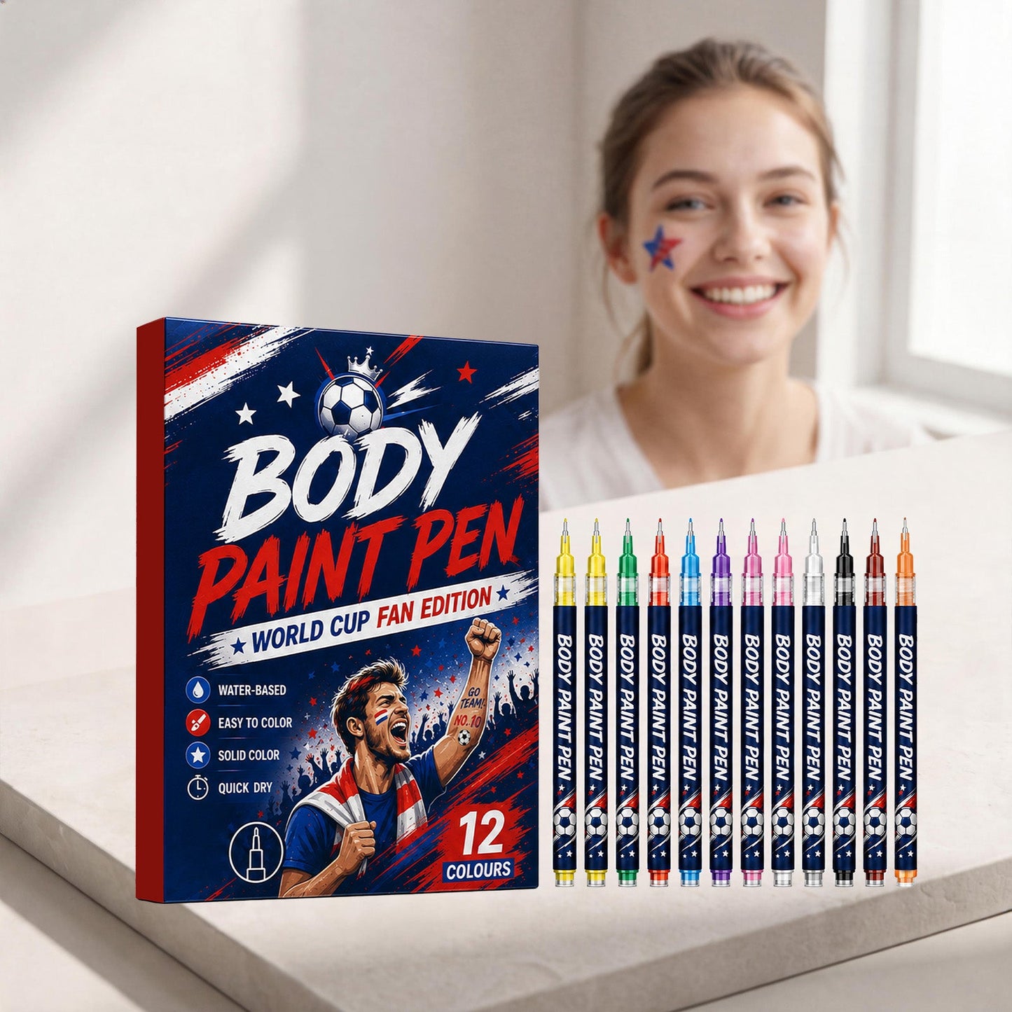Body Painting Pen World Cup