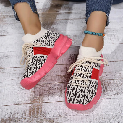Lace Up Platform Sneakers