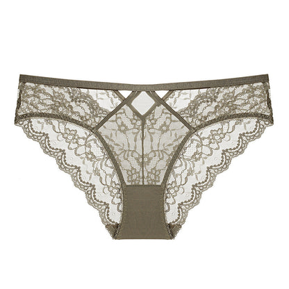 French-style Sexy Womens Panties With A Breathable Lace Design