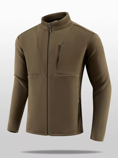 Men's Plus Size Full-Zip Fleece Jacket