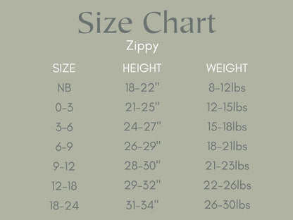 Reindeer Games Ribbed Bamboo Zippy Pajamas