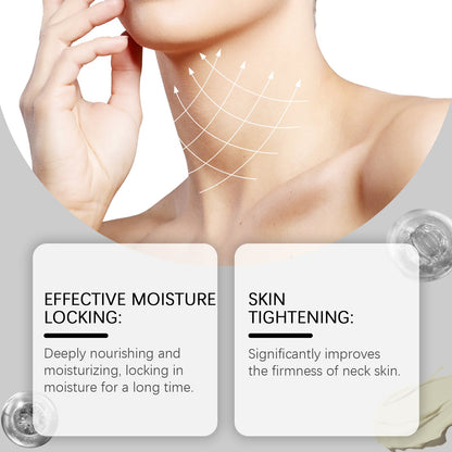 Hoygi Neck Cream Neck Massage Treatment Gently Nourishes Neck Skin Elastic Moisturizing Skin Care Moisturizing Neck Cream