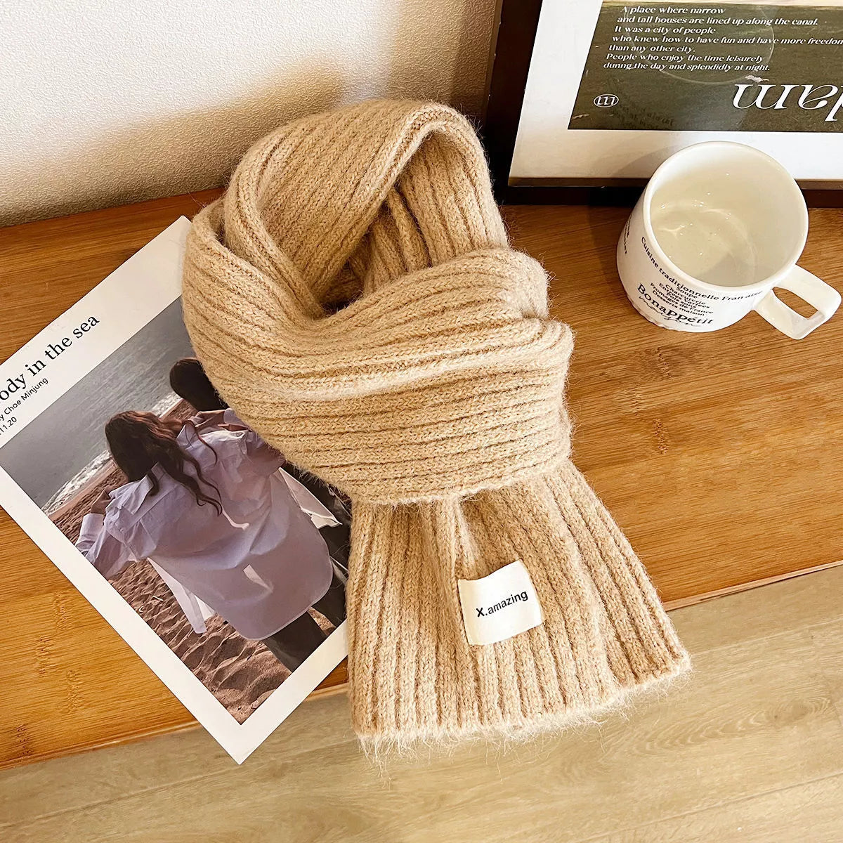 Soft Knit Winter Scarf