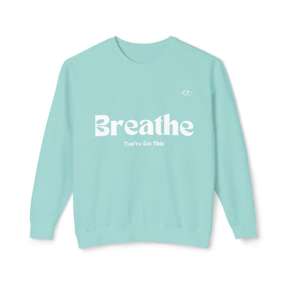 SW-114ML-24  Unisex Lightweight Crewneck Sweatshirt Mental Health Awareness Long Sleeve Shirt Cozy Comfort Tee for Generation Z Self-Care Shirt Mental Health Shirt Cozy Shirt