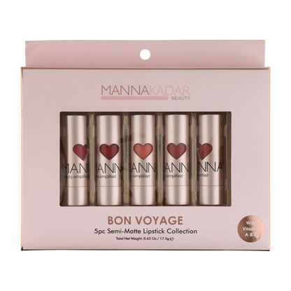 Bon Voyage Lip Set - 5pc