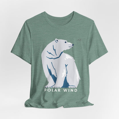 TS-079ML-24 Polar Bear Cute T Shirt Gift