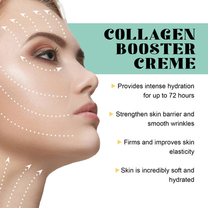 Hoygi Collagen Booster Creme, Reduce Wrinkles Repair Skin Barrier Firming Hydrating Smoothing Cream