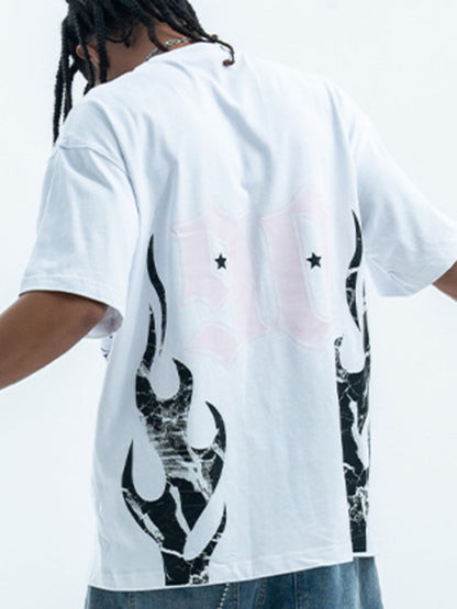 Men's Graphic Round Neck T-Shirt