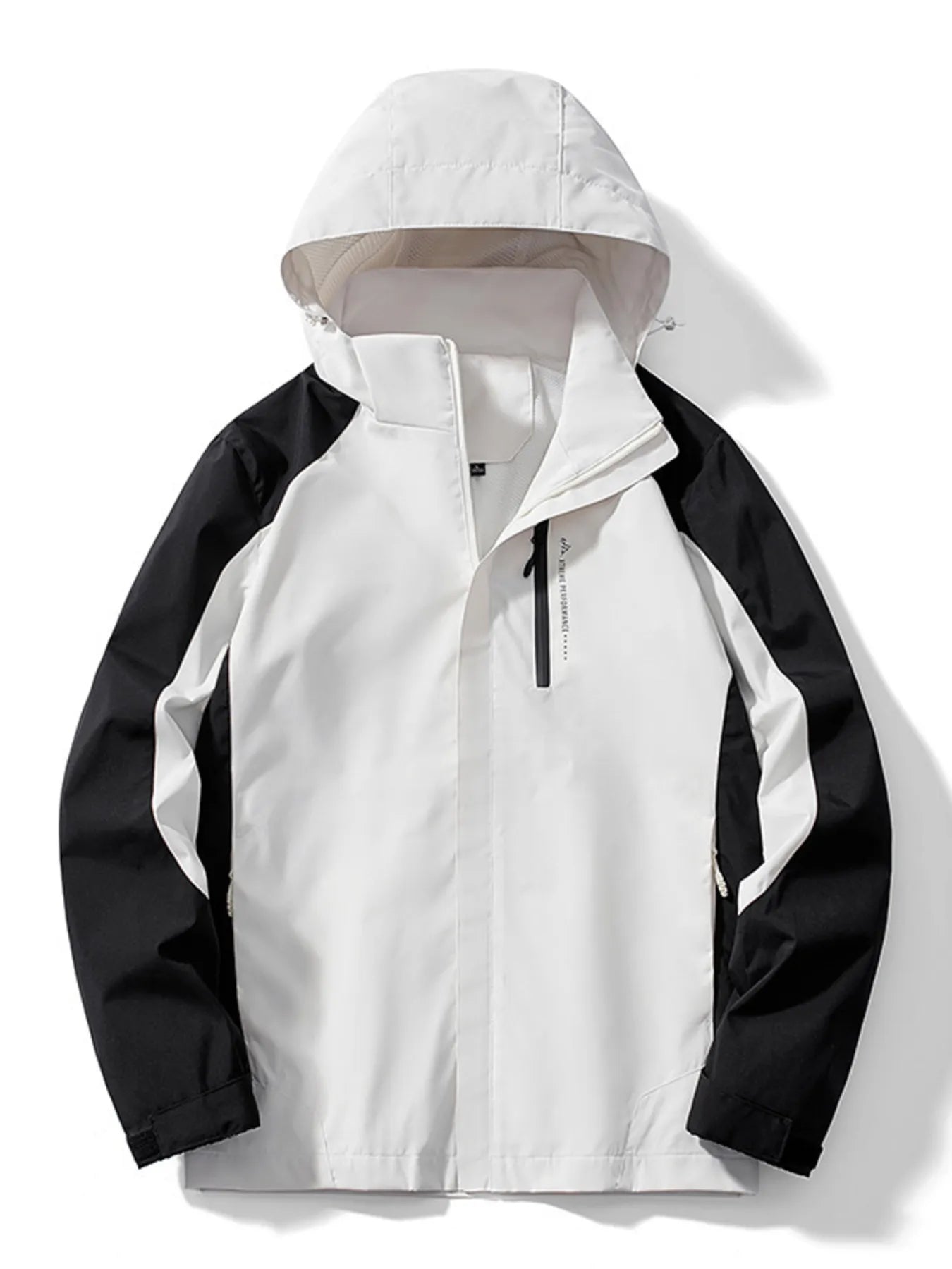 Men's Plus Size Waterproof Hooded Outdoor Jacket
