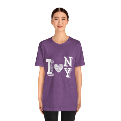 TS-081ML-24 I Love NY Newyork T Shirt Gift