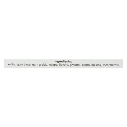 PUR Gum Peppermint Aspartame-Free Chewing Gum, 9 Pieces, Case of 12