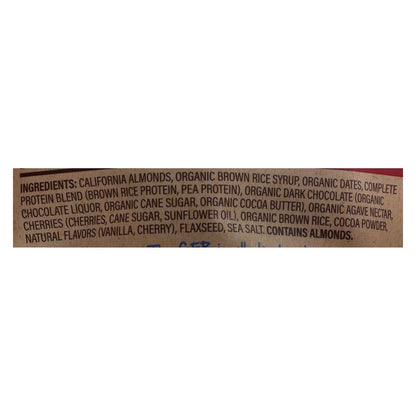 Nature's Bakery Gluten-Free Bites Chocolate Cherry Almond (Pack of 6 - 4 Oz. Per Bite)