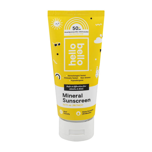 Hello Bello Mineral Sunscreen Lotion - 3 Oz