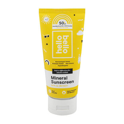 Hello Bello Mineral Sunscreen Lotion - 3 Oz