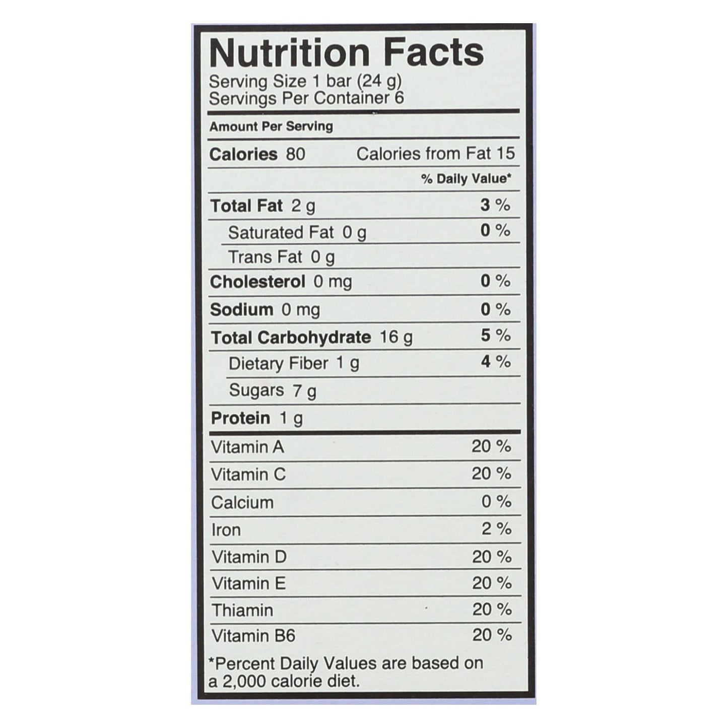 MadeGood Mixed Berry Granola Bars, Case of 6, 5 Oz. Each
