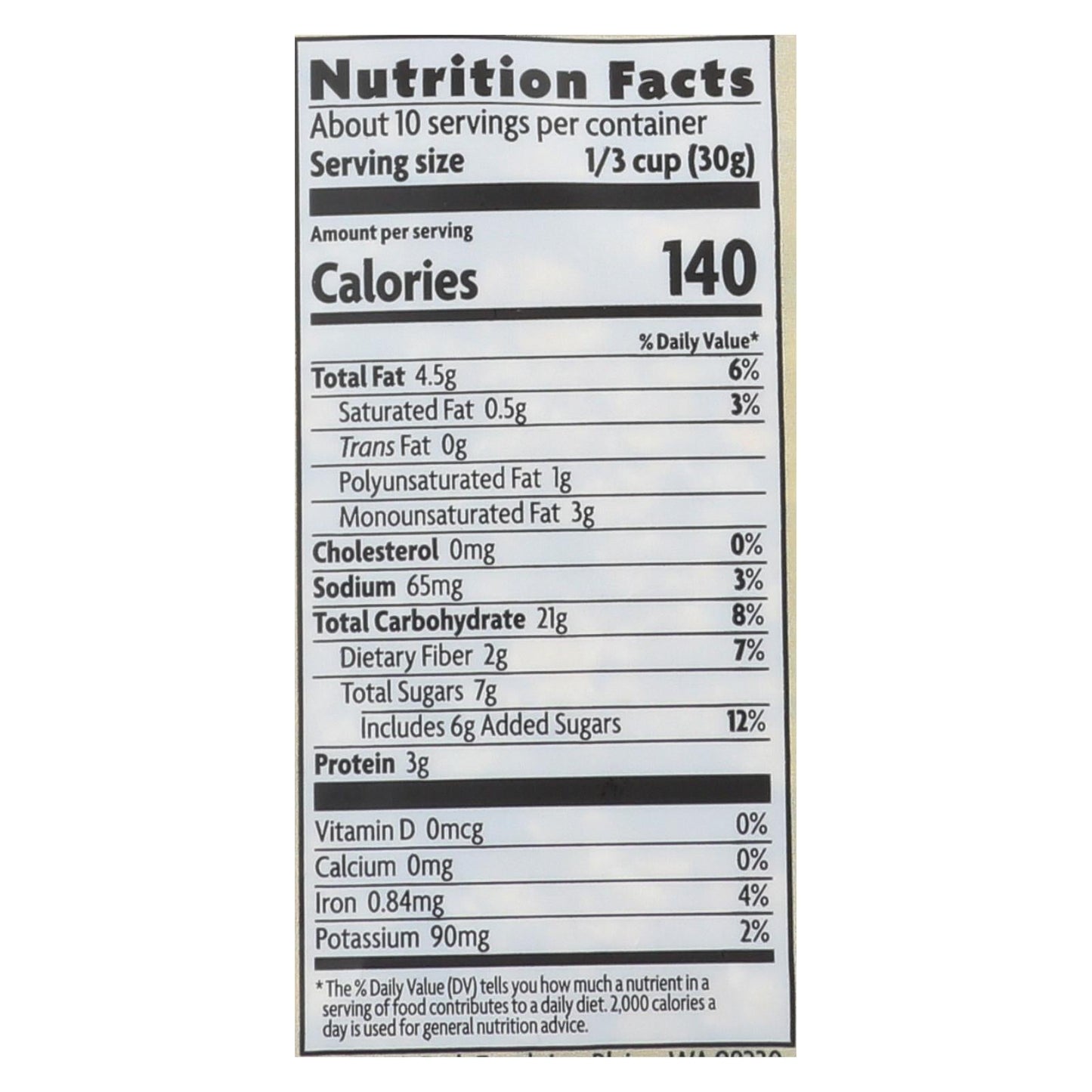 Nature's Path Organic Honey Almond Granola, Case of 8 - 11 Oz Bags