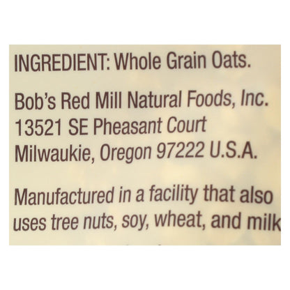 Bob's Red Mill Rolled Oats, Extra Thick, 32 Oz., 4-Pack