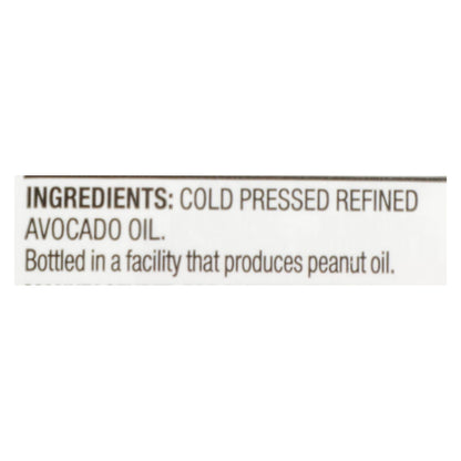 Spectrum Naturals Avocado Oil, Refined Cold Pressed, Non-GMO, 16 Fl Oz (Pack of 6)