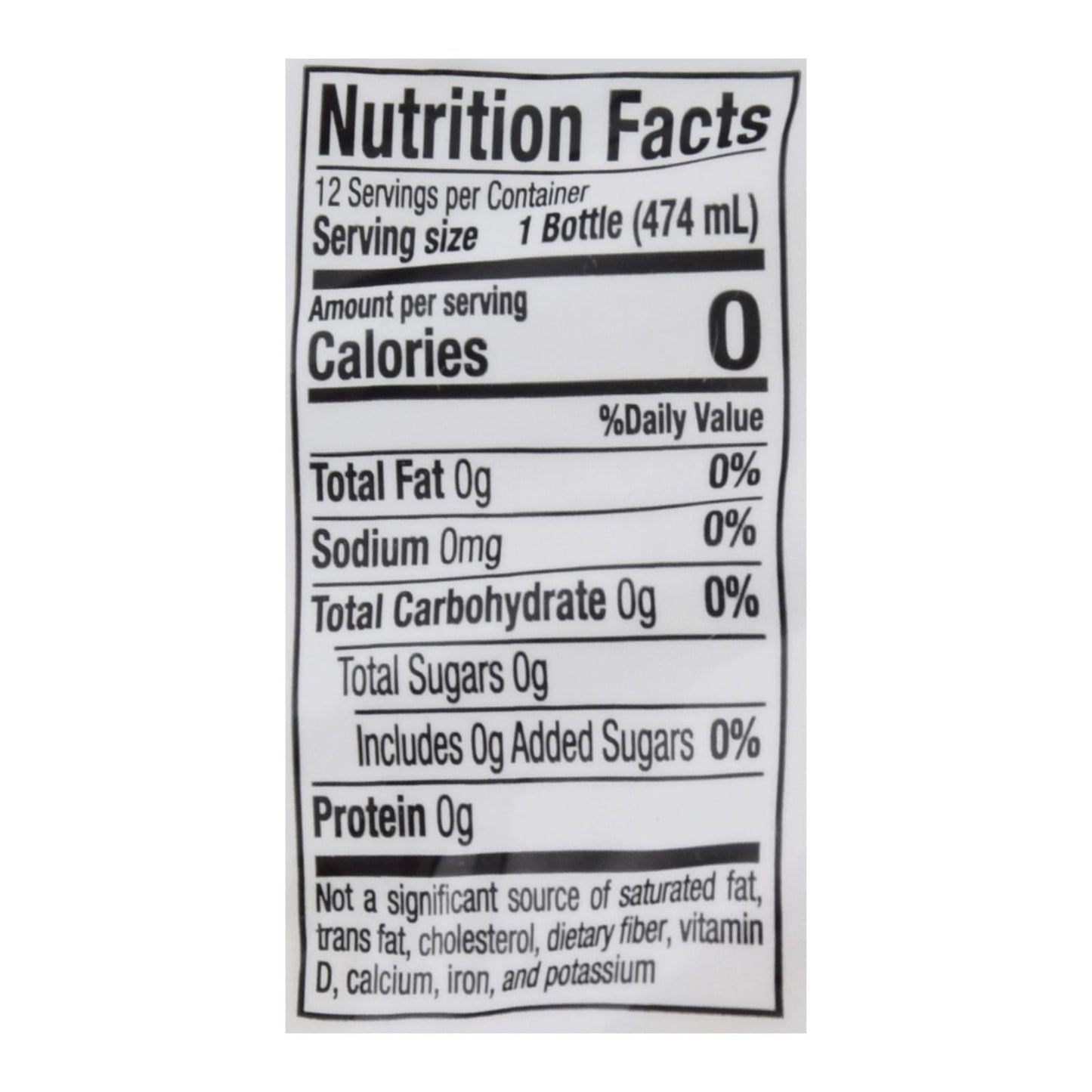 Water 4 Flavor 12-Pack 12 oz Bottles