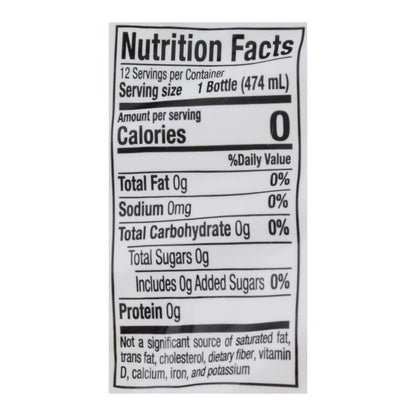 Water 4 Flavor 12-Pack 12 oz Bottles