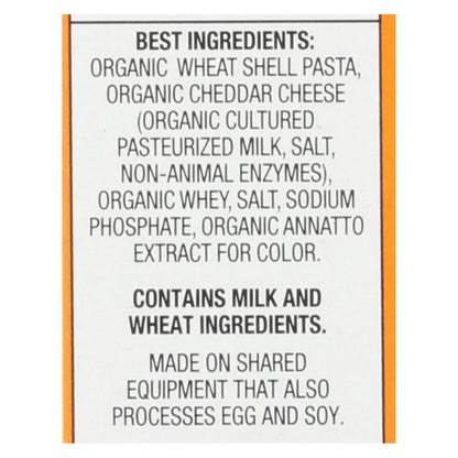 Annie's Homegrown Organic Shell Mac and Real Aged Cheddar Case