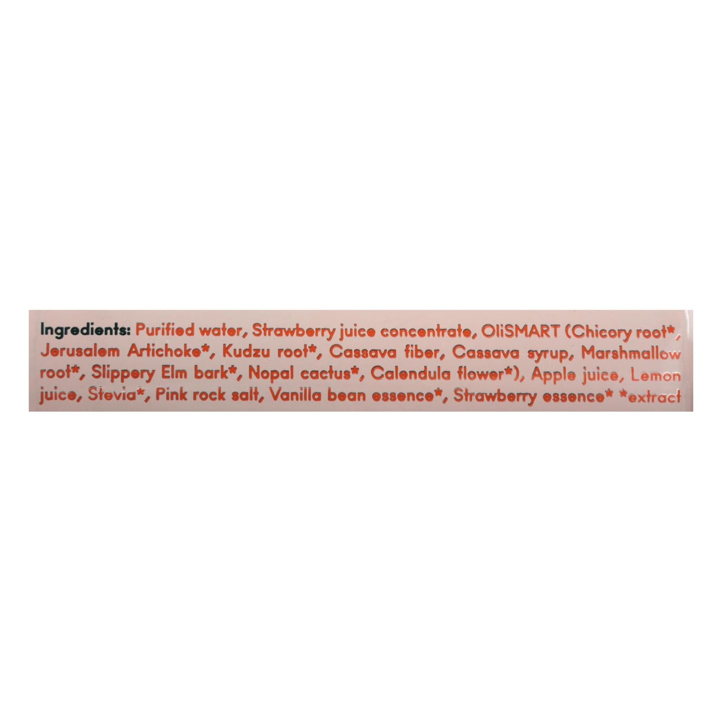 Olipop Sparkling Strawberry Vanilla Tonic (12 Fl Oz, 12-Pack)