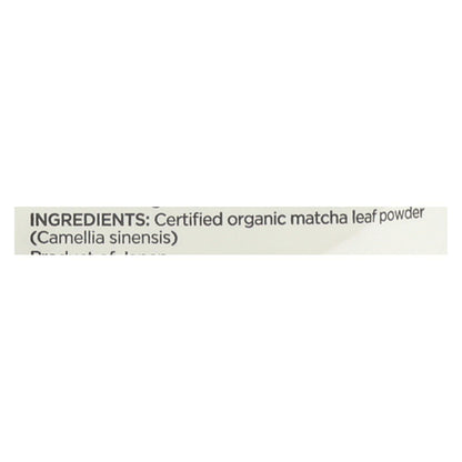Navitas Organics Matcha Powder | Organic Japanese Green Tea Powder | 6 Reusable Pouches x 3 Oz
