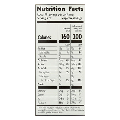 Nature's Path Organic Flax Plus Raisin Bran Cereal - 10.6 Oz. (Pack of 6)