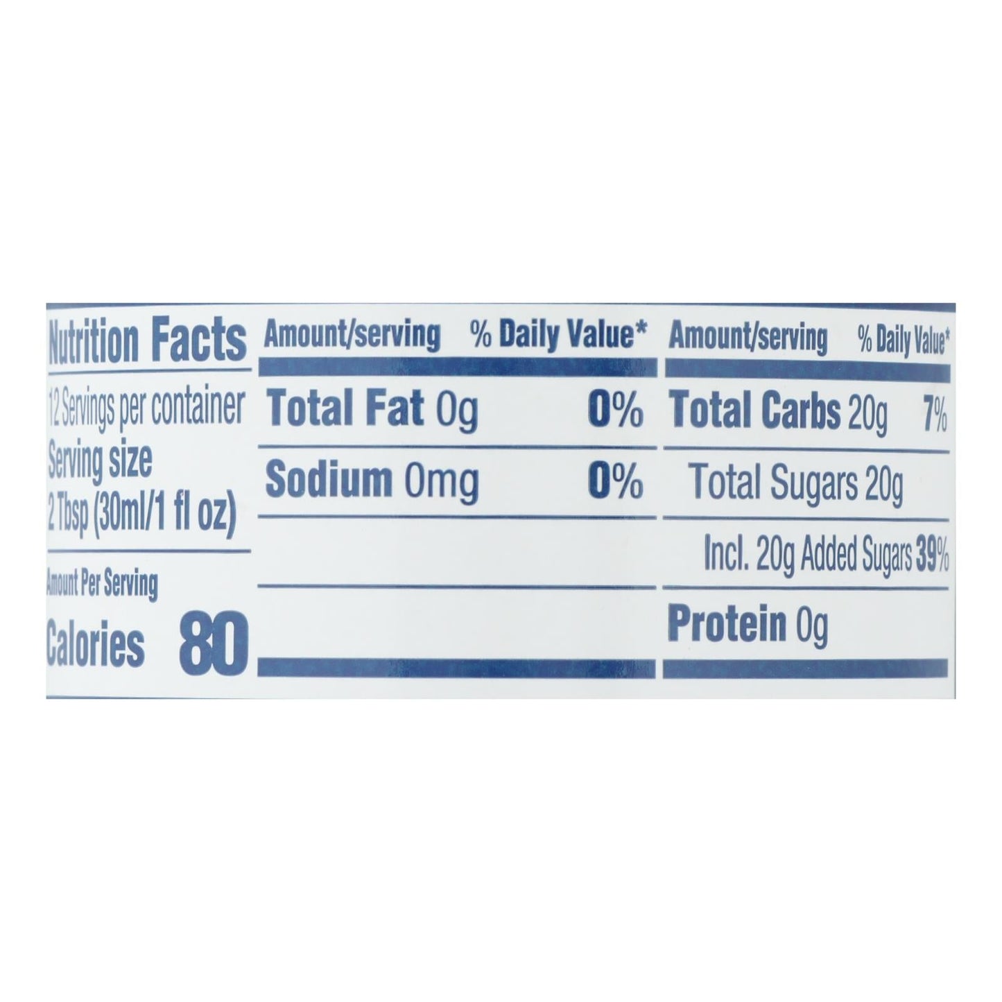 Torani Vanilla Coffee Syrup, 12.7 fl oz, Pack of 4