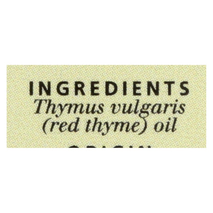 Aura Cacia Red Thyme Essential Oil (0.5 Oz.)