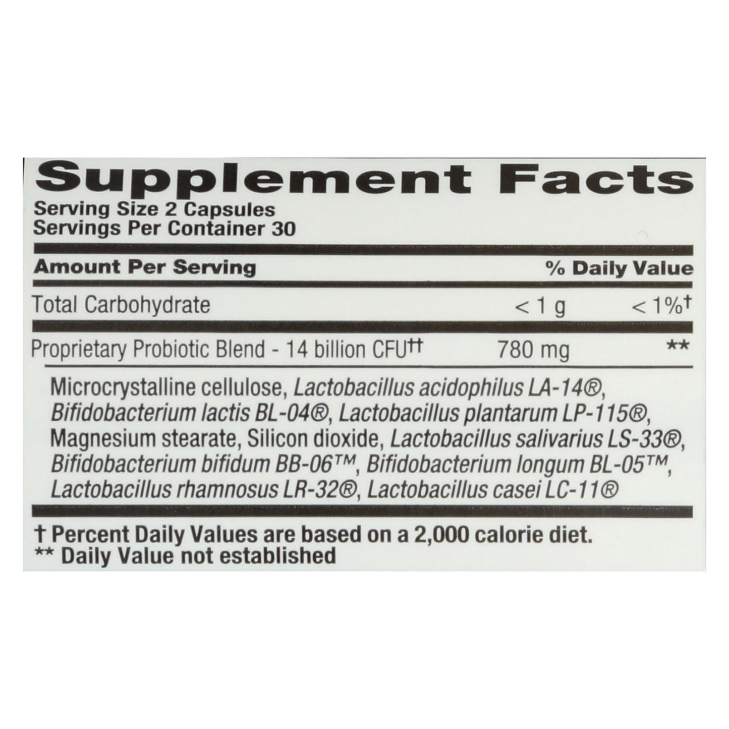 Nutrition Now PB8 Probiotic Acidophilus For Life - 500 mg, 60 Vegetarian Capsules