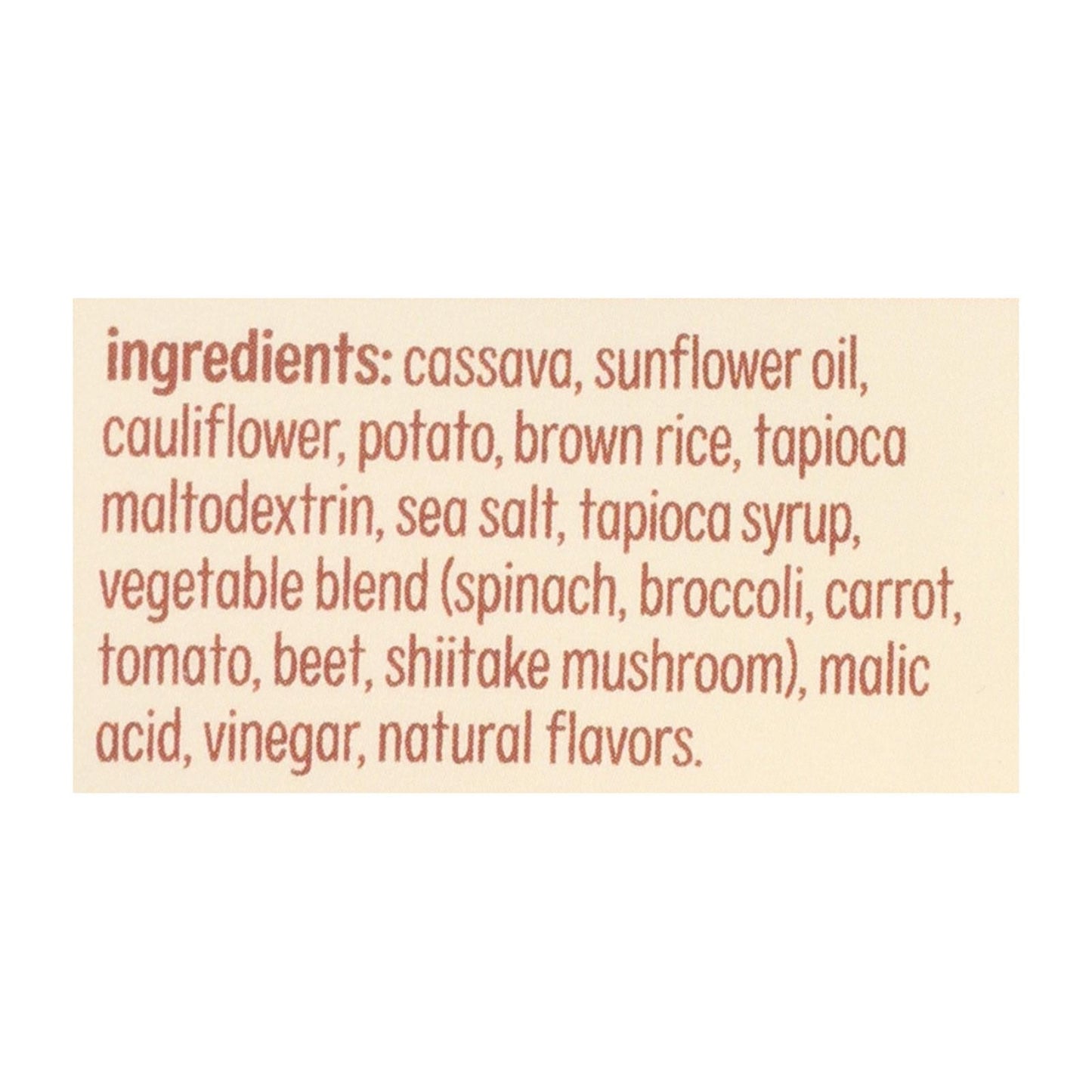 From The Ground Up Salt & Vinegar Cauliflower Chips (12 x 3.5 Oz.)