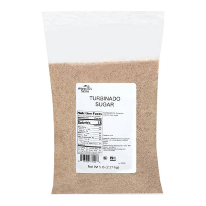 Sweeteners Sugar Turbinado 5lb Bulk