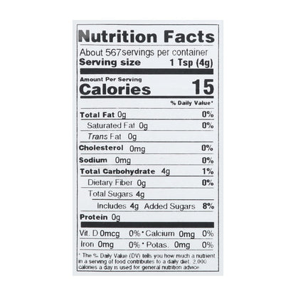 Sweeteners Sugar Turbinado 5lb Bulk