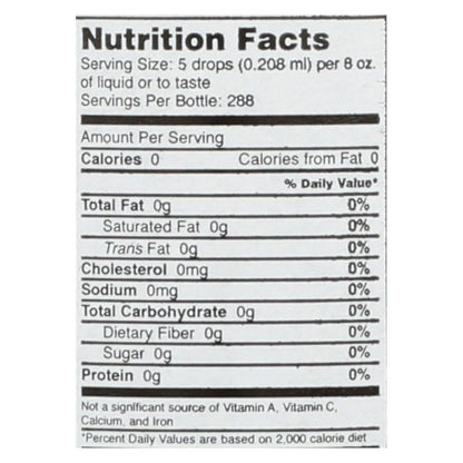 Sweet Leaf Sweet Drops Zero Calorie Liquid Sweetener, Chocolate Flavor - 2 Fl Oz