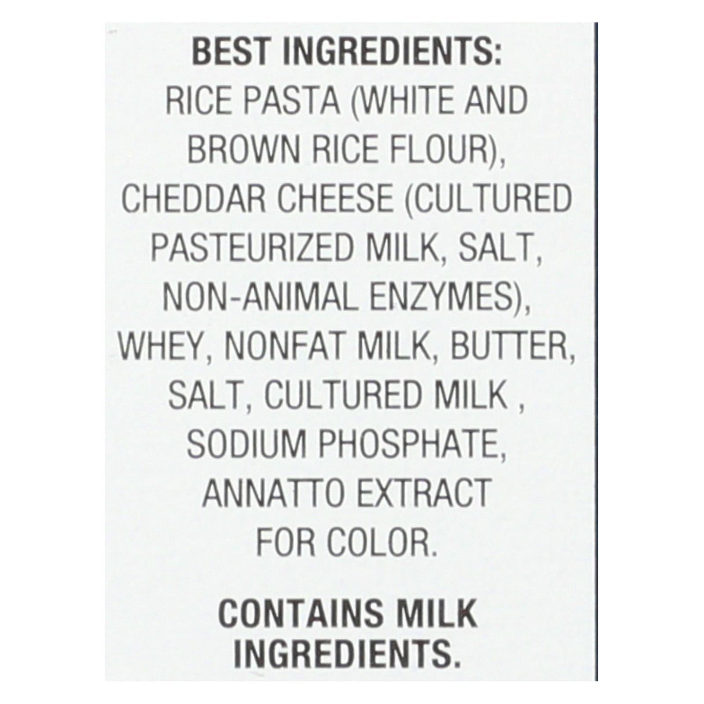 Annie's Homegrown Gluten-Free Rice Pasta with Real Cheddar Cheese (Pack of 12 - 6 Oz.)