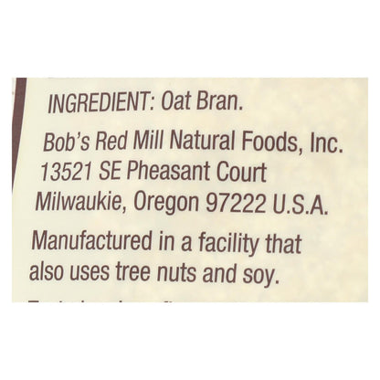 Bob's Red Mill Gluten-Free Oat Bran 4-Pack, 16 oz. (Bulk Pack)