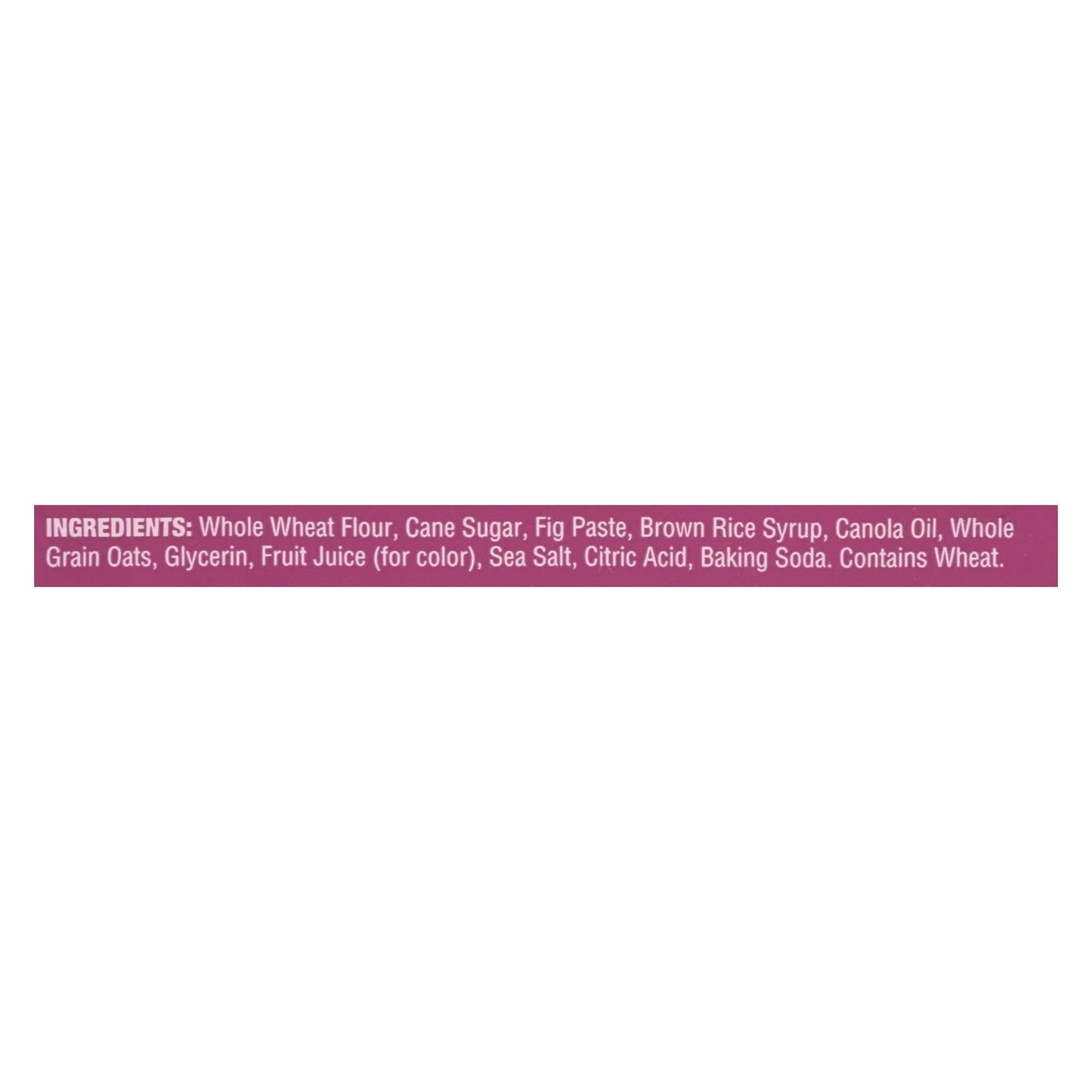 Nature's Bakery Stone Ground Whole Wheat Fig Bar - Original - 2 Oz. - Case of 12